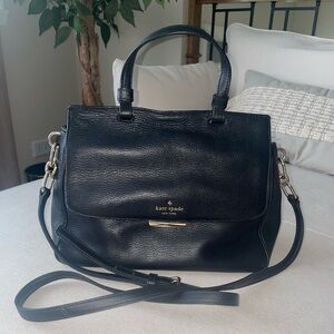 Black Kate Spade handbag/crossbody